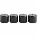 Lancaster Table & Seating Replacement Rubber Foot for Blow Molded Tables - 4/Pack, 4PK 384RUBERFT26